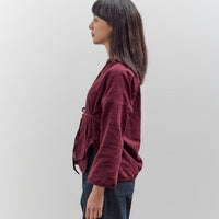 MAN-TLE Cross Cardigan, Sap Linen