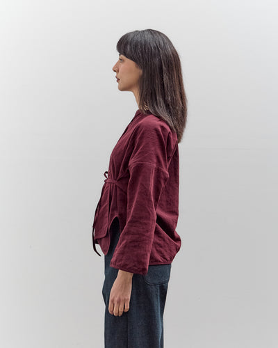 MAN-TLE Cross Cardigan, Sap Linen
