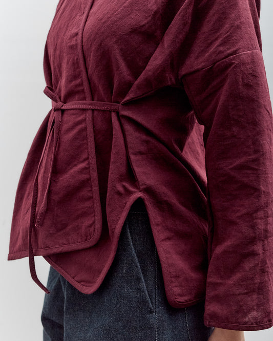 MAN-TLE Cross Cardigan, Sap Linen