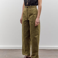MAN-TLE High Wide Pants, Field Wax
