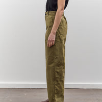 MAN-TLE High Wide Pants, Field Wax