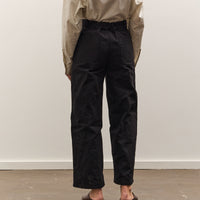 MAN-TLE W-R0P4 High Wide Pant, Black Wax