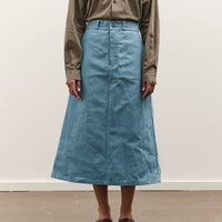 MAN-TLE W-R19P7 High Wide Skirt, Blue