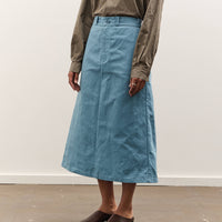 MAN-TLE W-R19P7 High Wide Skirt, Blue