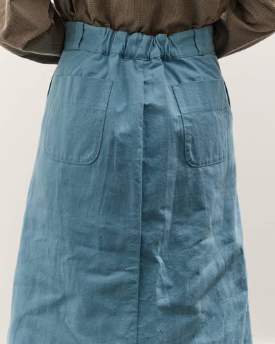 MAN-TLE W-R19P7 High Wide Skirt, Blue