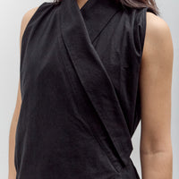 MAN-TLE Jeogori Dress, Black School Canvas