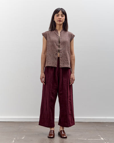 MAN-TLE Tuck Pants, Sap Linen