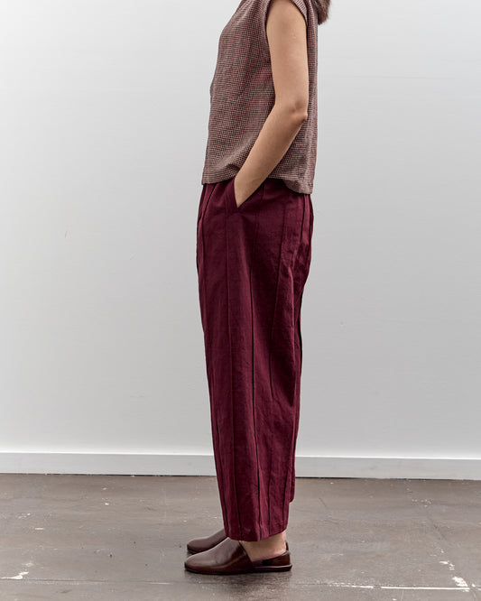 MAN-TLE Tuck Pants, Sap Linen