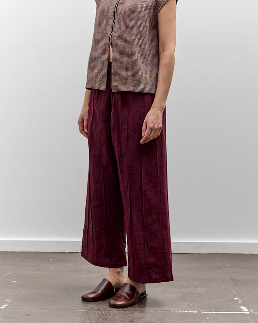 MAN-TLE Tuck Pants, Sap Linen