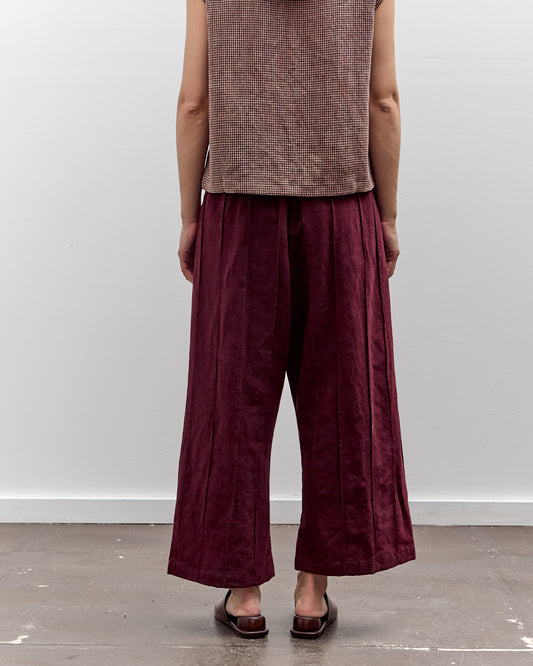 MAN-TLE Tuck Pants, Sap Linen