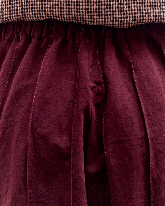MAN-TLE Tuck Pants, Sap Linen