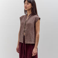MAN-TLE Zip Tank, Bengara Gingham