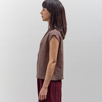MAN-TLE Zip Tank, Bengara Gingham