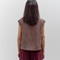 MAN-TLE Zip Tank, Bengara Gingham