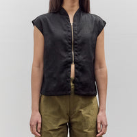MAN-TLE Zip Tank, Black School Canvas