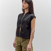 MAN-TLE Zip Tank, Black School Canvas