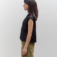 MAN-TLE Zip Tank, Black School Canvas
