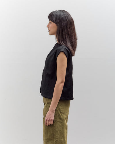 MAN-TLE Zip Tank, Black School Canvas
