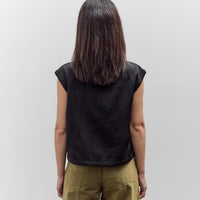MAN-TLE Zip Tank, Black School Canvas