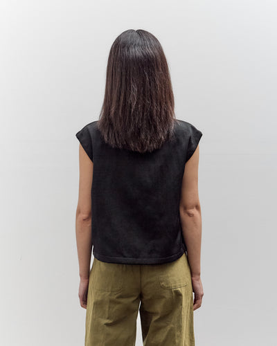 MAN-TLE Zip Tank, Black School Canvas
