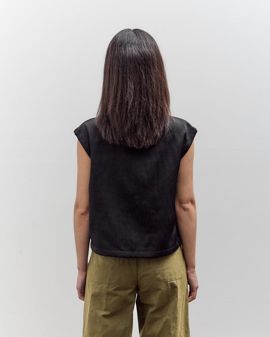 MAN-TLE Zip Tank, Black School Canvas