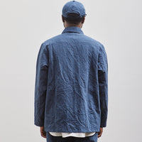 MAN-TLE R1602 Overshirt, Blue Metal