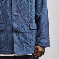 MAN-TLE R1602 Overshirt, Blue Metal