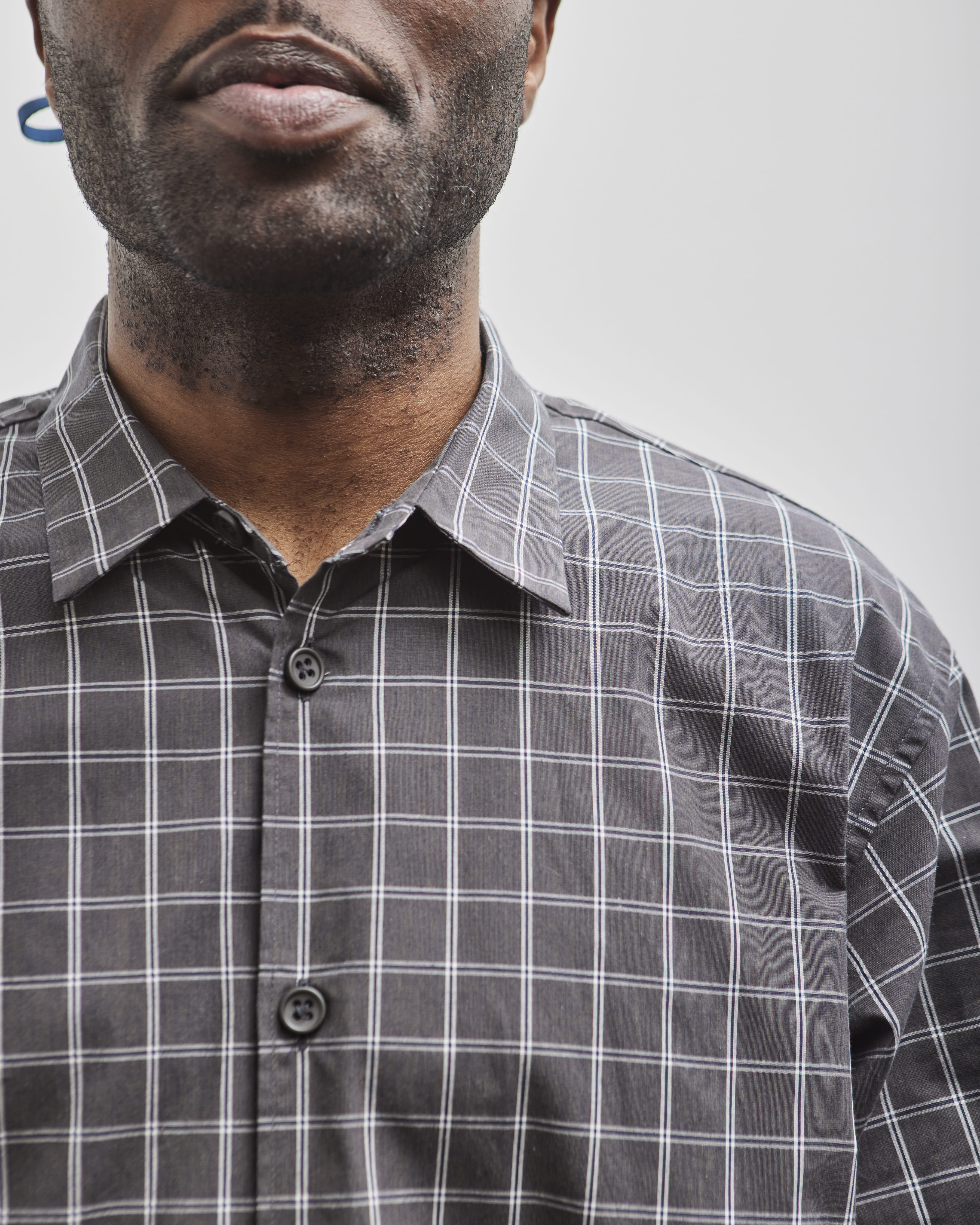 MAN-TLE R16S9 Shirt, Window Check – Glasswing