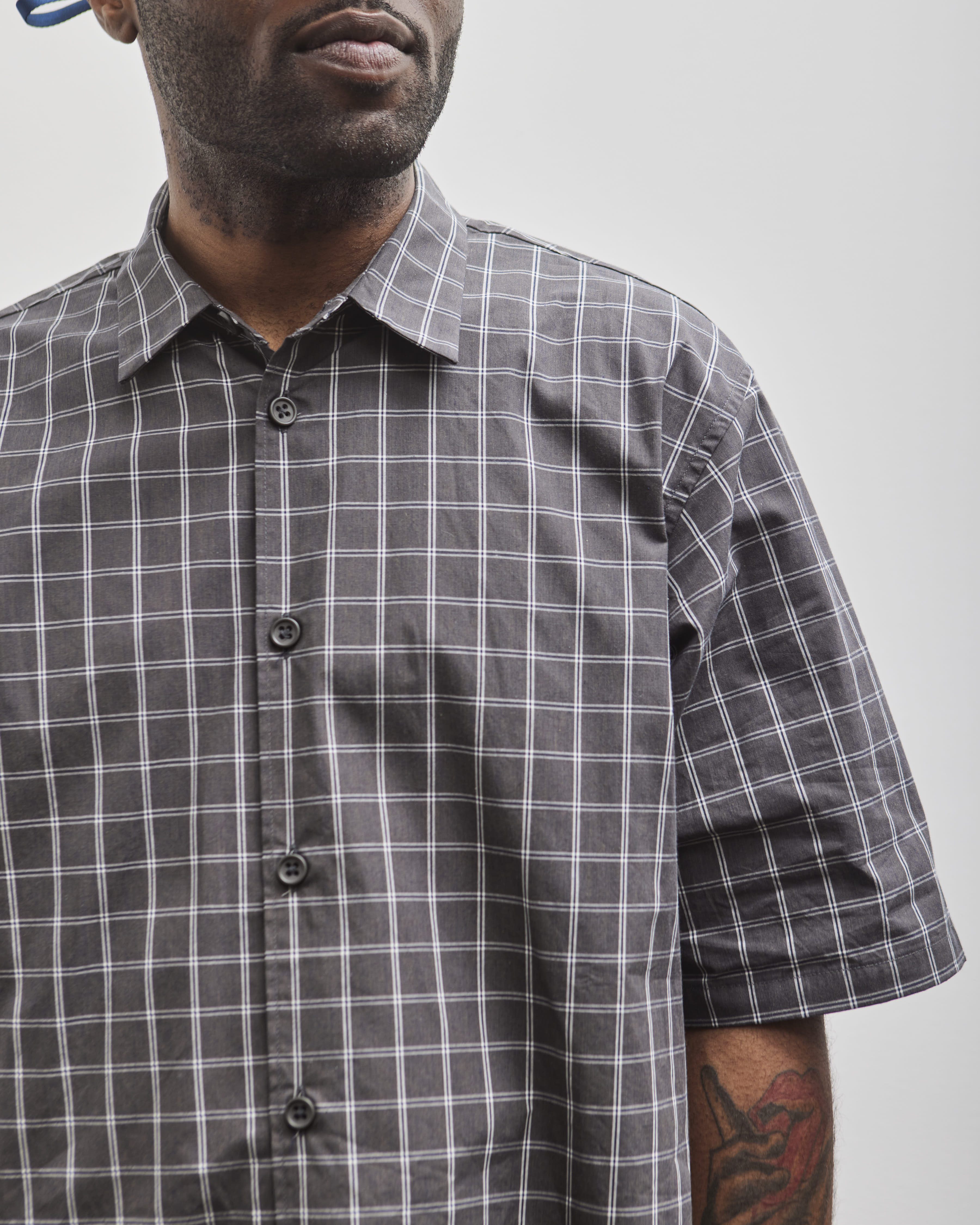 MAN-TLE R16S9 Shirt, Window Check – Glasswing
