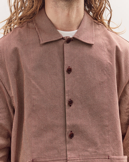 R21S5 Shop Shirt, Brick Oxford
