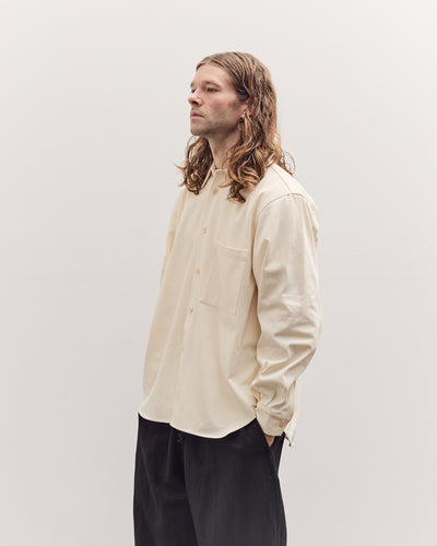 R21S8 Weather Shirt, Unbleached