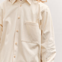 R21S8 Weather Shirt, Unbleached