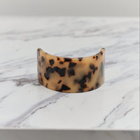 Machete French Pony Barrette, Blonde Tortoise