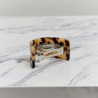 Machete French Pony Barrette, Blonde Tortoise