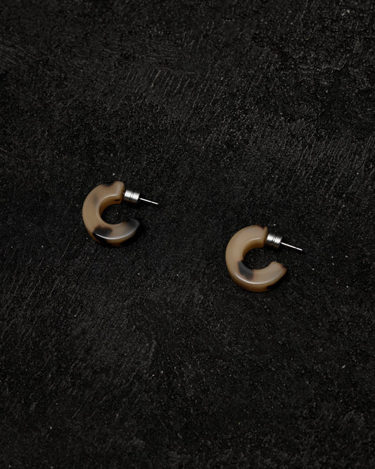 Machete Muse Hoops, Blonde Tortoise – Glasswing