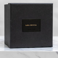 Mad et Len Lava Crystal Flat Petite, Unscented box top