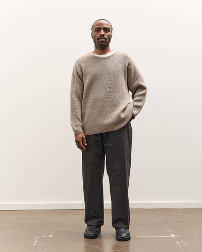 MAN-TLE R19P4 Wide Pants, Granite