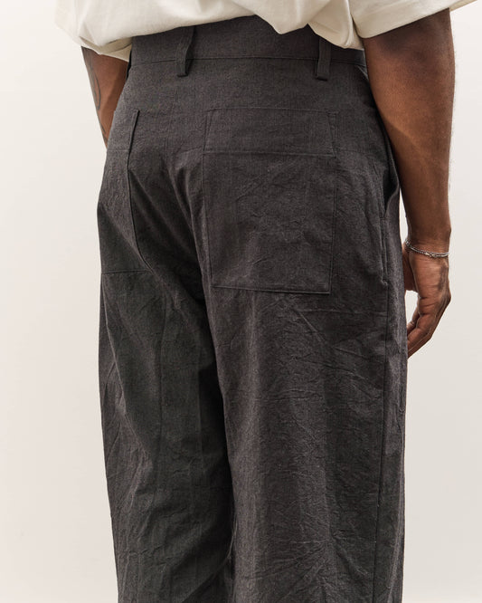 MAN-TLE R19P4 Wide Pants, Granite