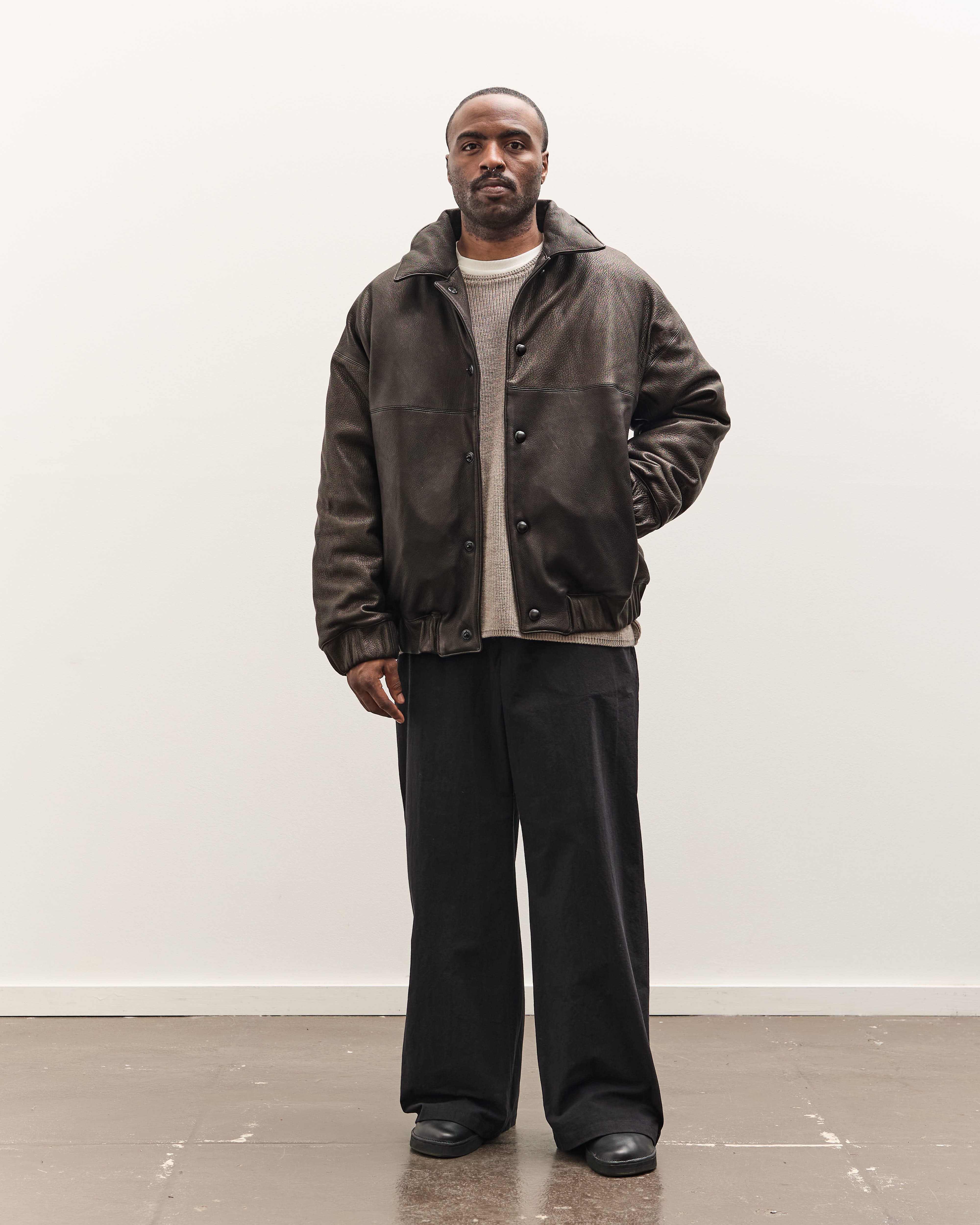 MAN-TLE R0D3 ダウンブルゾン down blouson MAN-TLE DOWN BLOUSON R0D3 Black Nylon – 履物関づか 岩倉AA Online Store