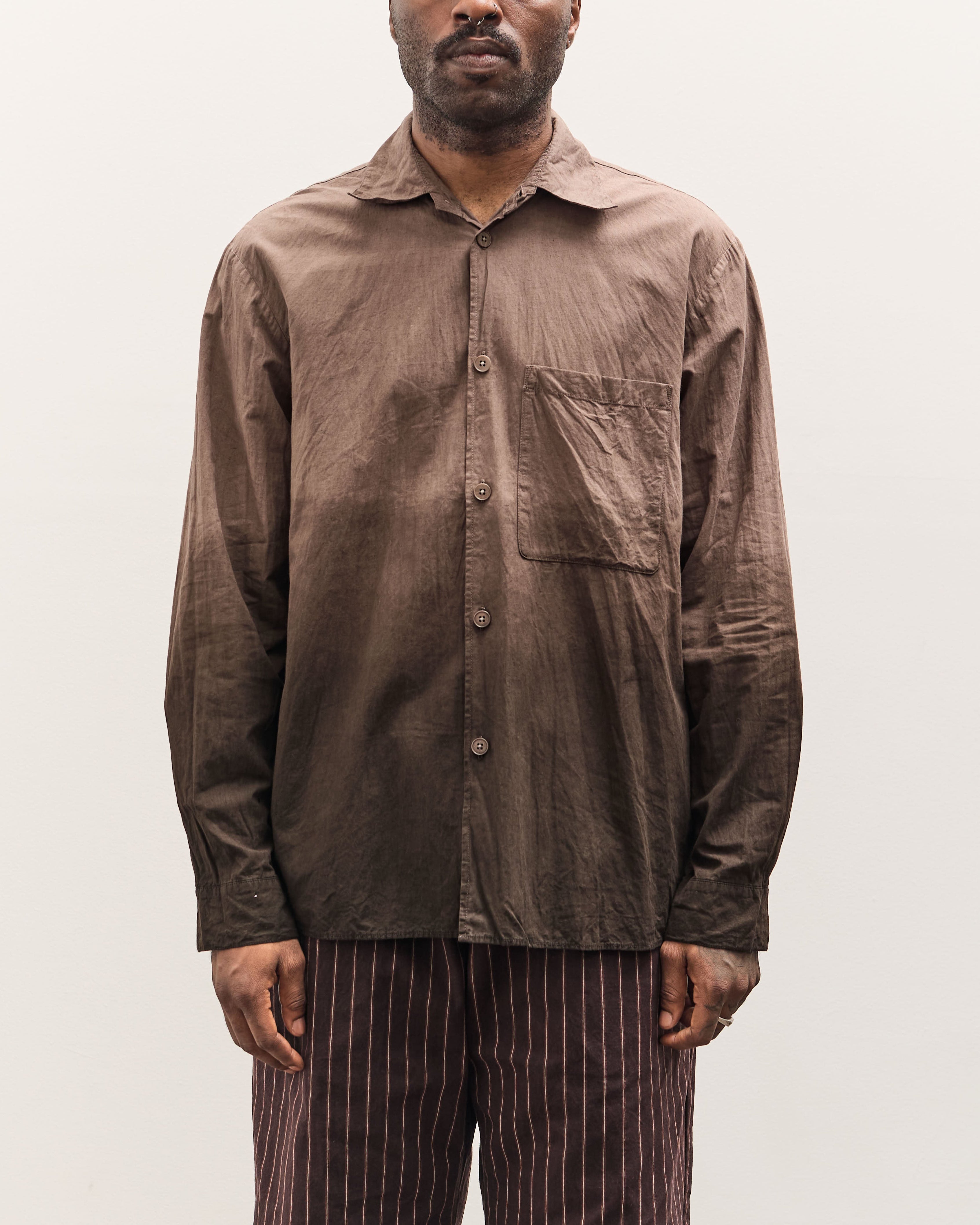 MAN-TLE R19S4 OD Shirt, Dorozome Fade – Glasswing