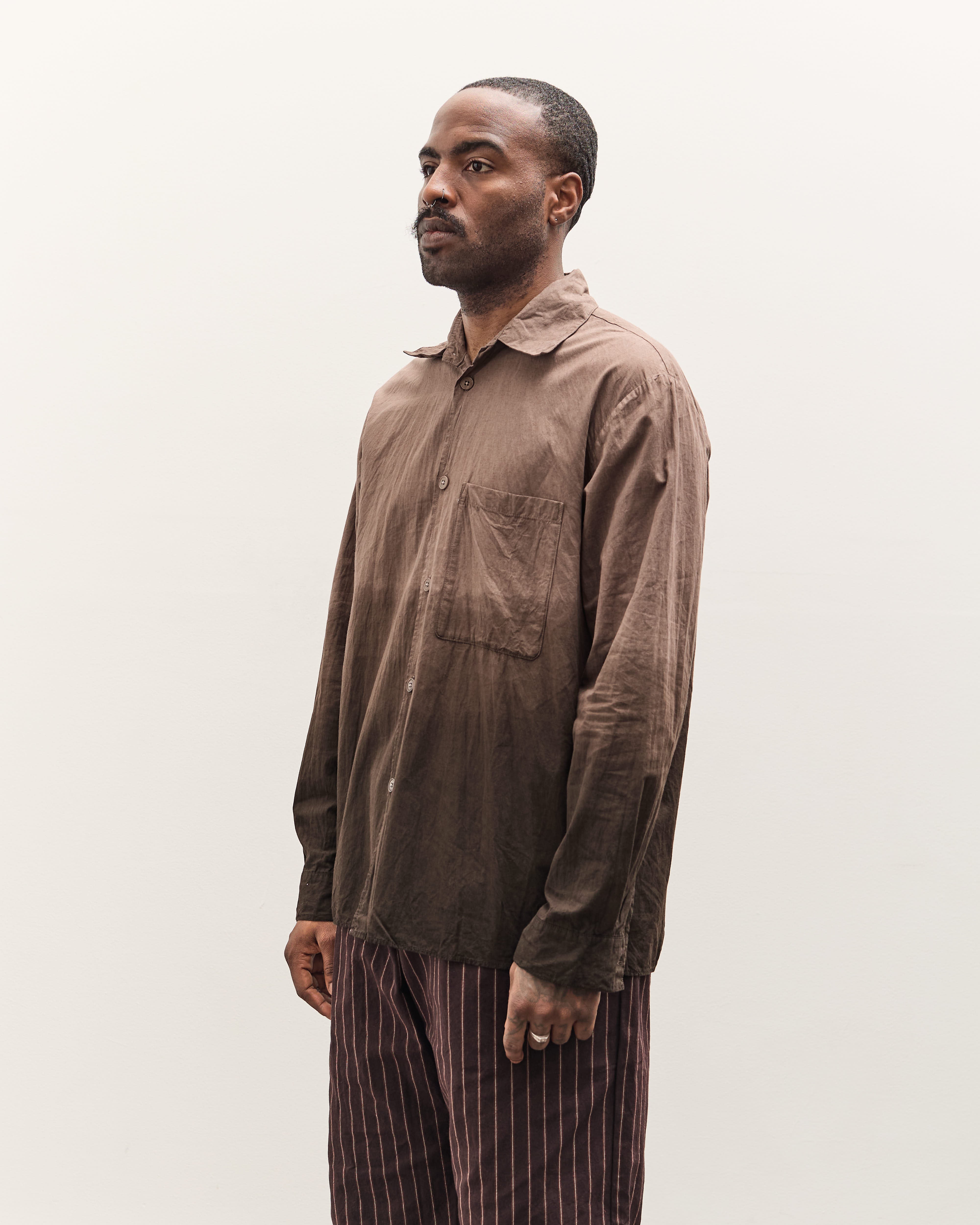 MAN-TLE R19S4 OD Shirt, Dorozome Fade – Glasswing