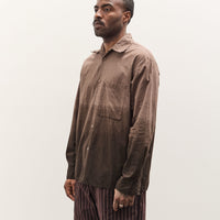 MAN-TLE R19S4 OD Shirt, Dorozome Fade