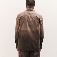 MAN-TLE R19S4 OD Shirt, Dorozome Fade