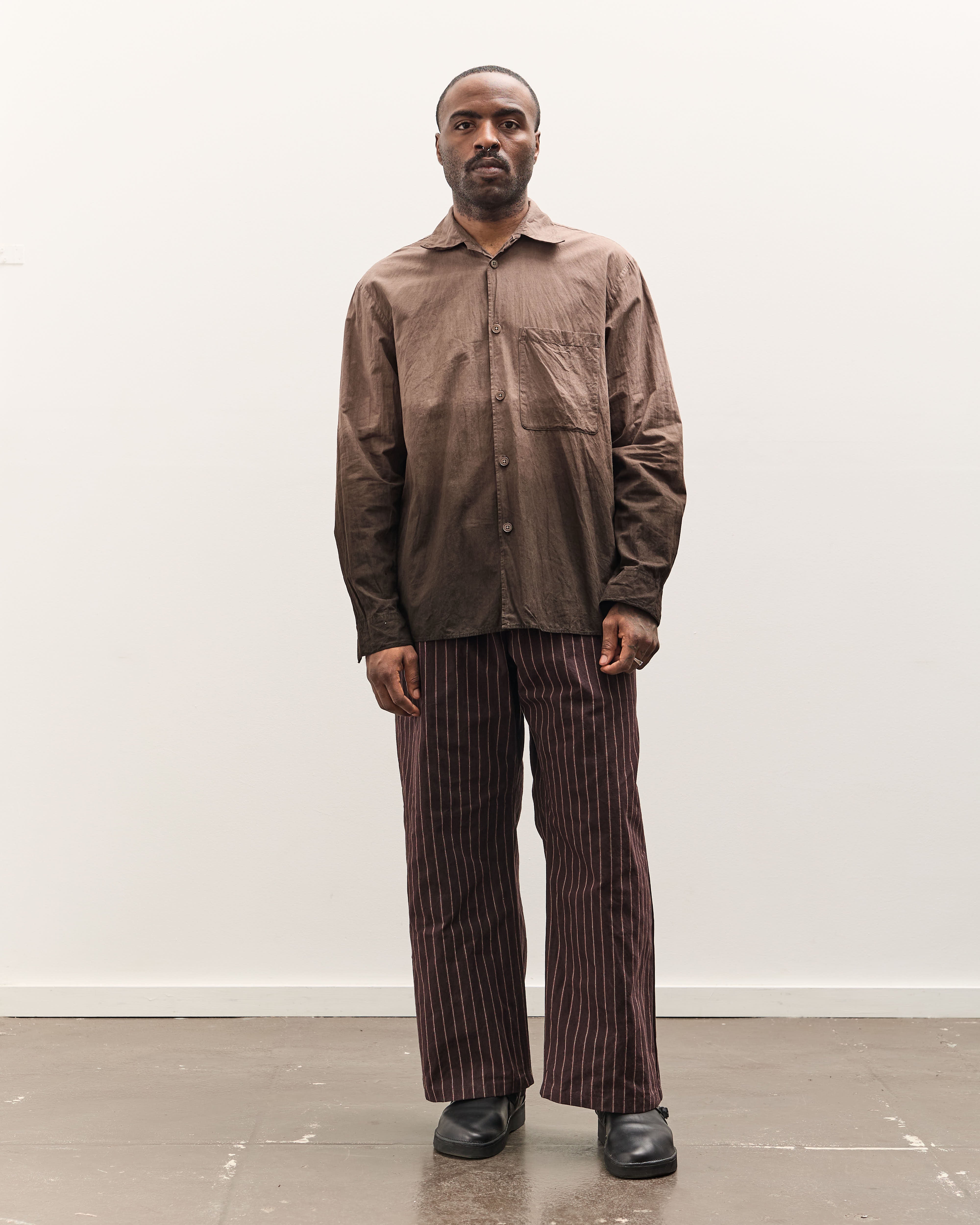 MAN-TLE R19S4 OD Shirt, Dorozome Fade – Glasswing