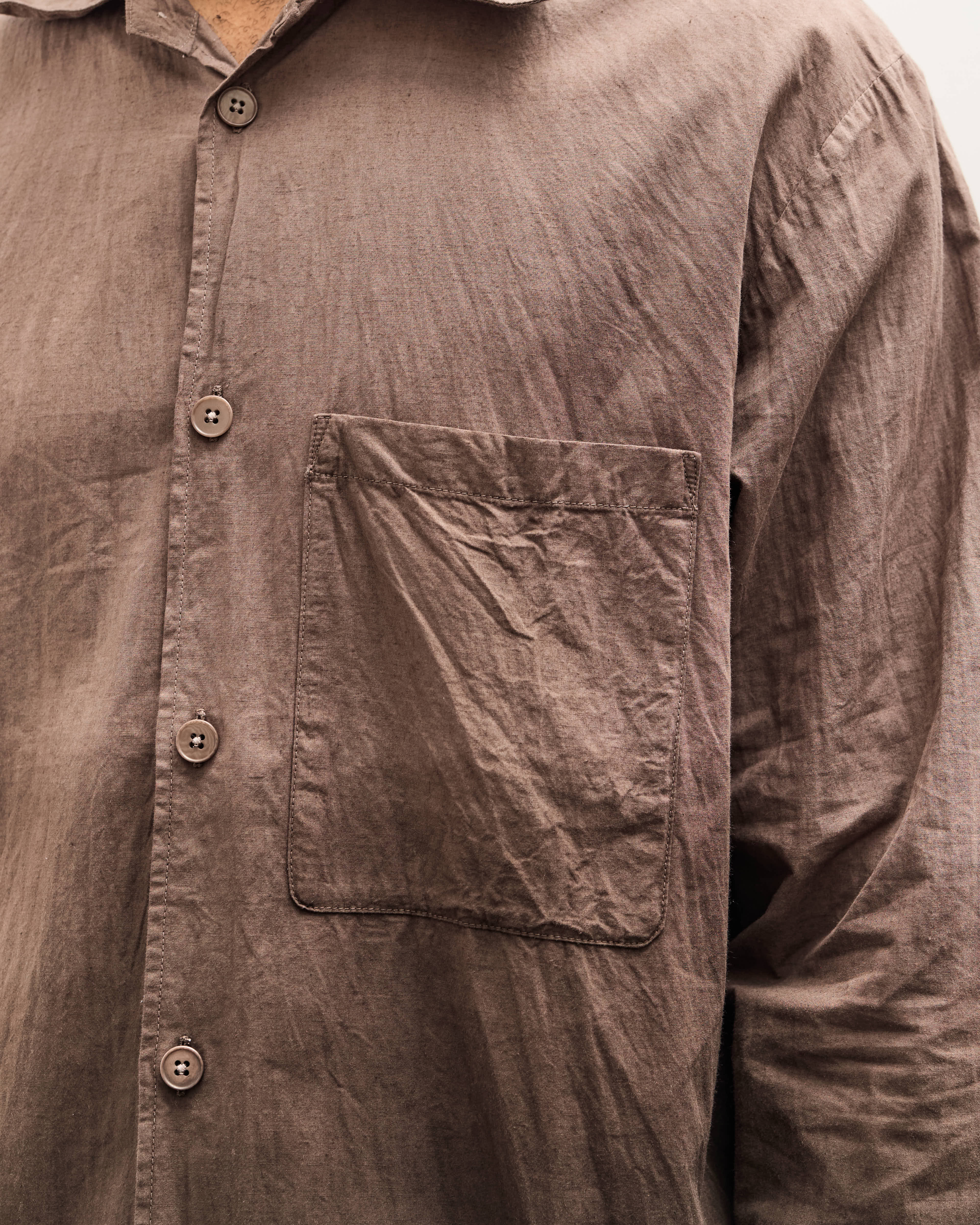 MAN-TLE R19S4 OD Shirt, Dorozome Fade – Glasswing