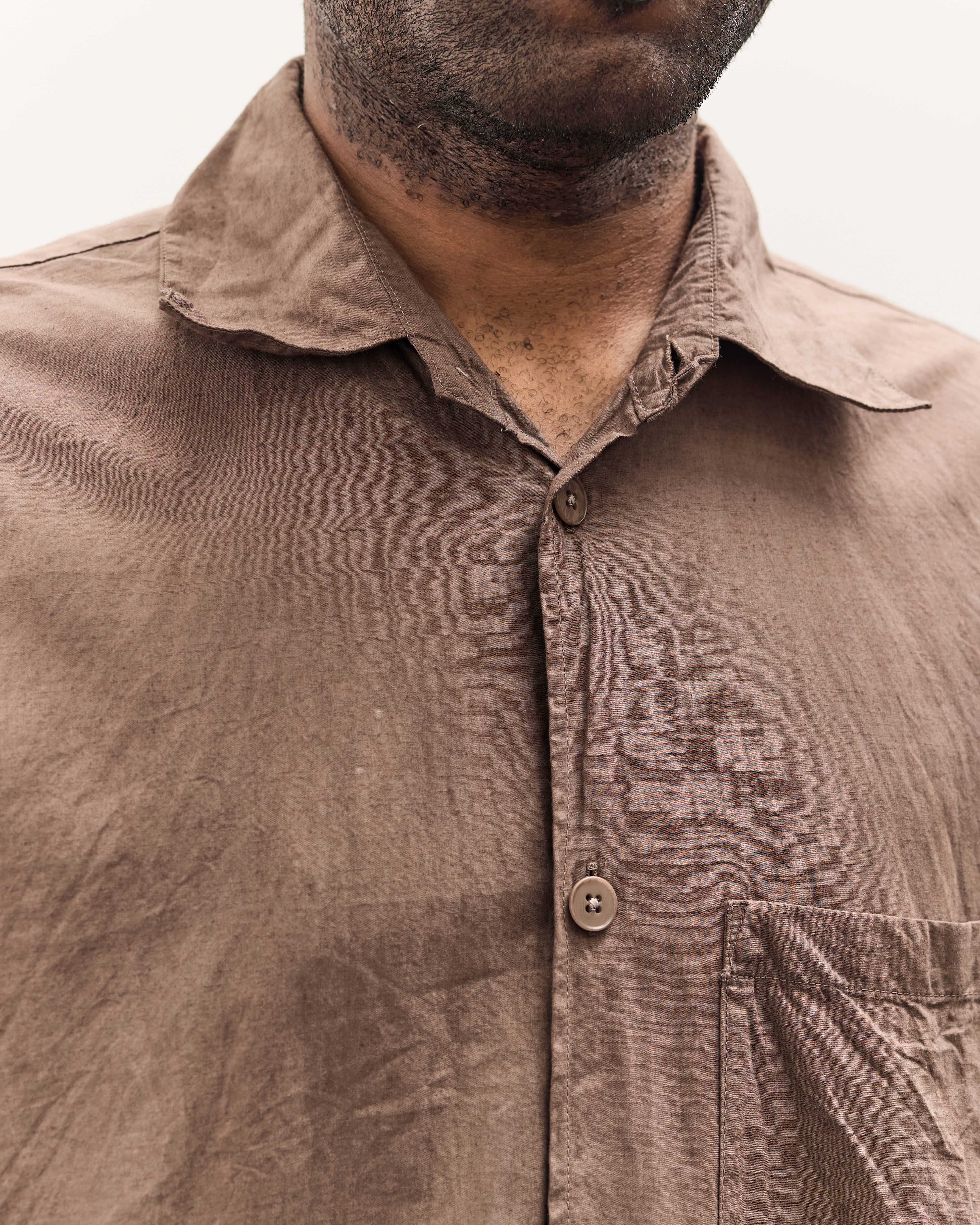 MAN-TLE R19S4 OD Shirt, Dorozome Fade – Glasswing