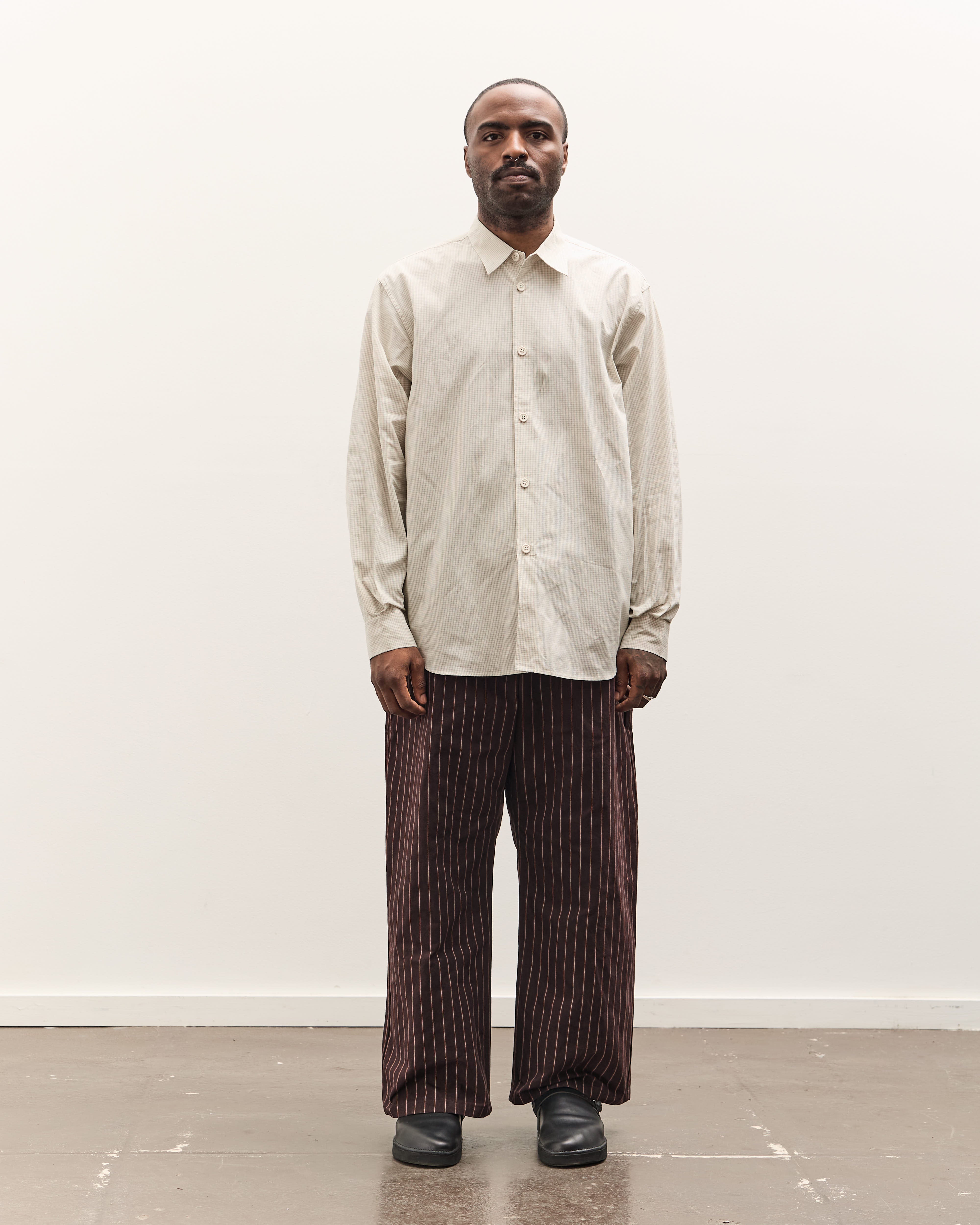 MAN-TLE R19S8 Weather Shirt Unisex, Land Grid – Glasswing