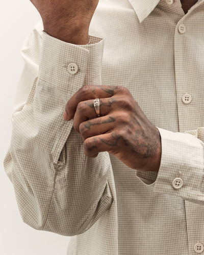 MAN-TLE R19S8 Weather Shirt, Land Grid