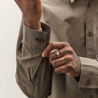 MAN-TLE R19S8 Weather Shirt, Historic Grid