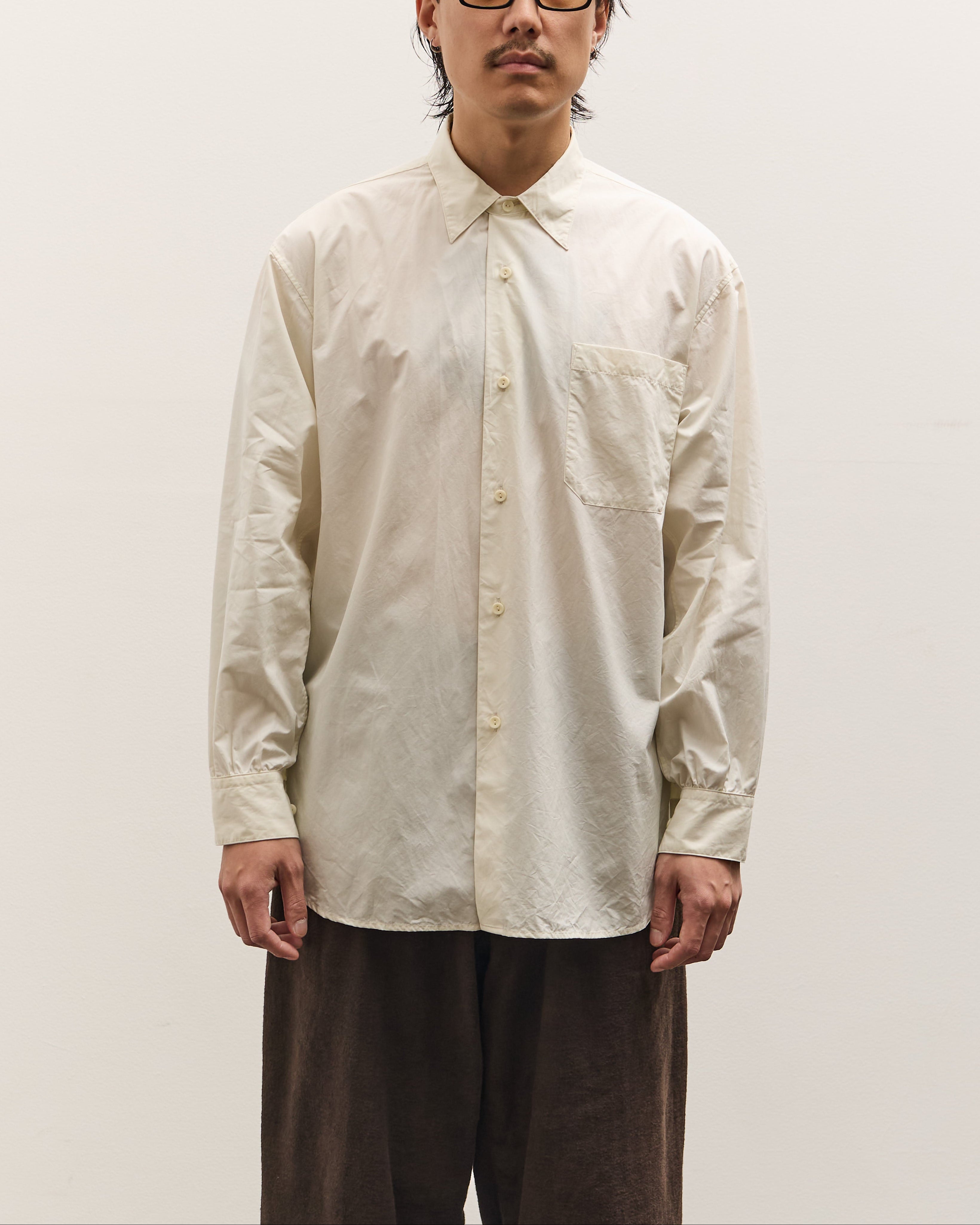 Dress Shirt, Ecru – Glasswing